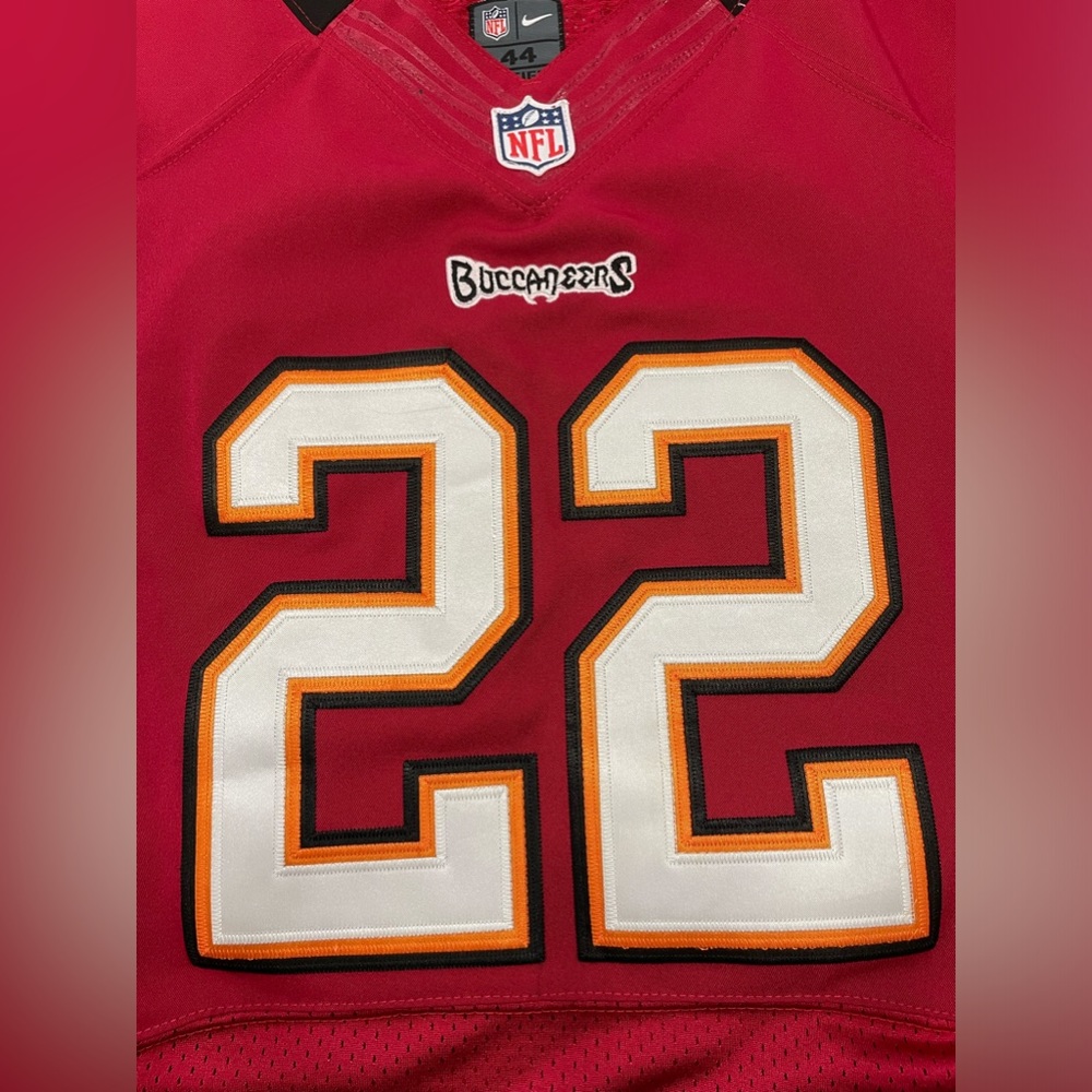 Tampa Bay Buccaneers Stitched Jersey  Nike NFL #22 Martin size 44